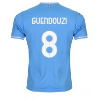 Camiseta Lazio Matteo Guendouzi #8 Primera Equipación Replica 2023-24 mangas cortas